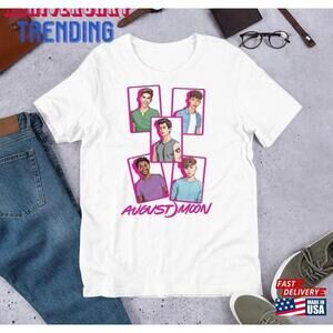 August Moon Band Members Cartoon Unisex T Shirt Tshirt